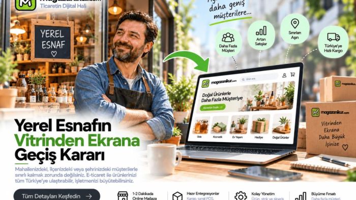 Yerel Esnafın Vitrinden Ekrana Geçiş Kararı